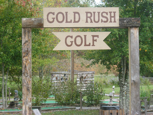 gold rush golf